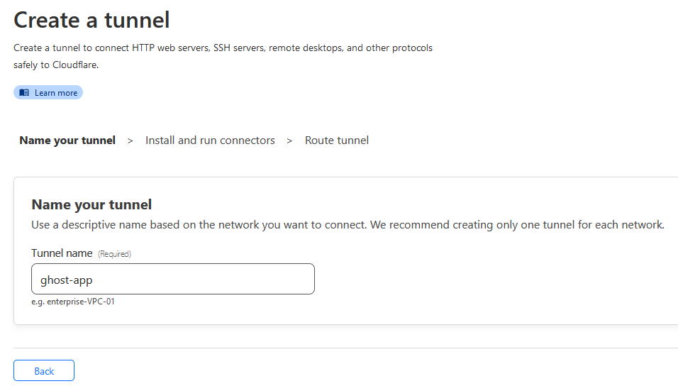 Using Cloudflare Tunnels To Expose Local Containers